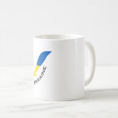 Mug Soutien à la paix en Ukraine  (Devant droit)