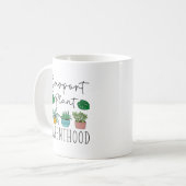 Mug Soutien à la parentalité Plante (Devant gauche)