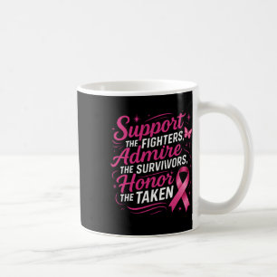 Mug Soutien à la sensibilisation au cancer du sein Com