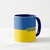 Mug Soutien à l'Ukraine (Devant droit)