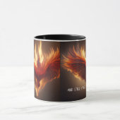 Mug Soutien à Phoenix Rising Inspirant la Force (Centre)