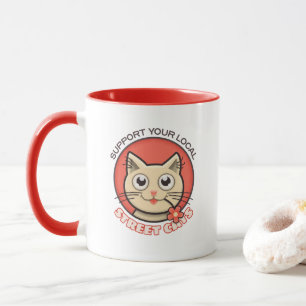 Mug Soutien à vos chats de rue locaux