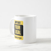 Mug Soutien à votre concierge local (Devant gauche)