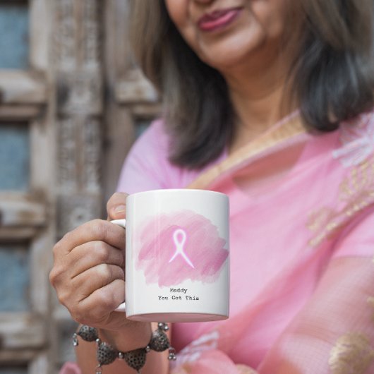 Mug Soutien au cancer du sein