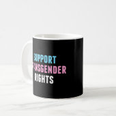 Mug Soutien aux droits transgenres (Devant gauche)