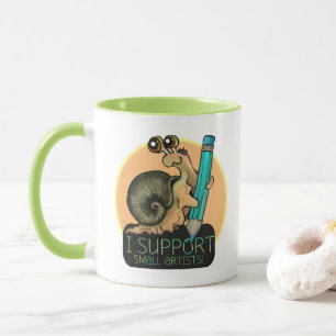 Mug Soutien aux petits artistes escargots