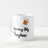 Mug Soutien de ma fille (Devant gauche)