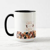 Mug Soutien des filles Filles (Gauche)