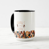 Mug Soutien des filles Filles (Devant gauche)