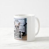 Mug Soutien émotionnel Criminel (Devant droit)