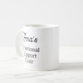 Mug Soutien émotionnel personnalisé (Devant gauche)