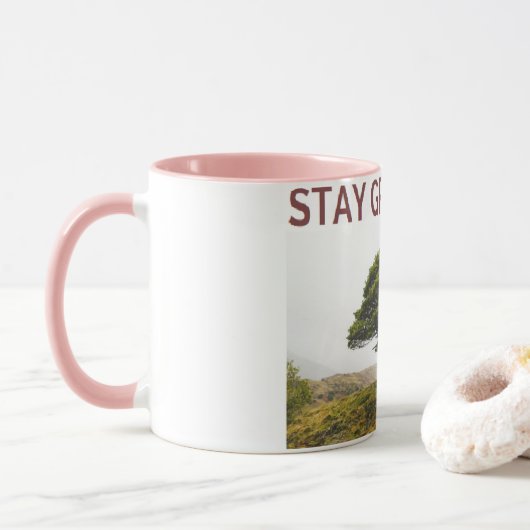 Mug Soutien et sensibilisation en santé mentale (Avec donut)