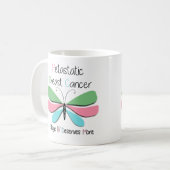 Mug Soutien pour le cancer du sein métastatique (Devant gauche)