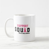 Mug Soutien Squad Sensibilisation au cancer du sein Ru (Gauche)