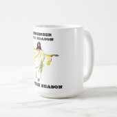 MUG SOUVENEZ-VOUS DE LA RAISON, POUR LA SAISON, JÉSUS (Devant droit)