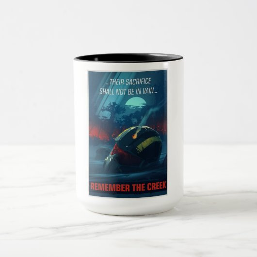 Mug Souvenez-vous du ruisseau - Helldivers 2 (Centre)