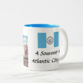 Mug Souvenir - Atlantic City, New York (Devant droit)