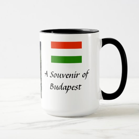 Mug Souvenir - Budapest, Hongrie (Droite)