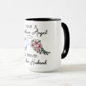 Mug Souvenir/Cérémonie/Mari (Devant droit)