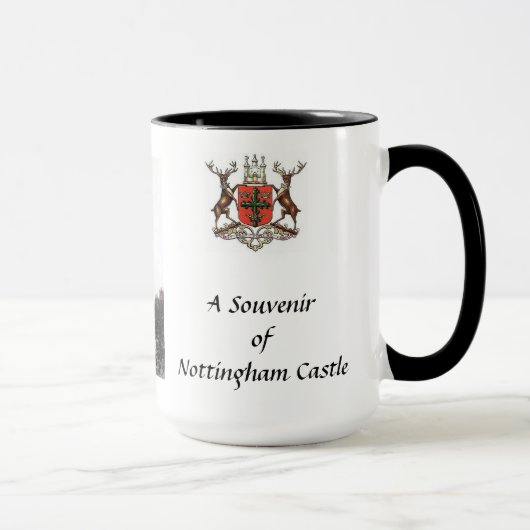 Mug souvenir - Château de Nottingham (Droite)