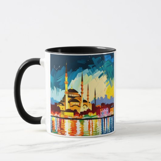 Mug Souvenir coloré Turquie/Istanbul (Gauche)
