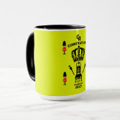 Mug Souvenir commémoratif du couronnement du roi Charl (Devant gauche)