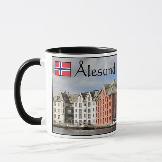 Mug Souvenir d'Alesund (Gauche)