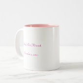 Mug Souvenir de Bat Mitzvah (Devant gauche)