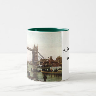 Mug Souvenir de Londres - Tower Bridge