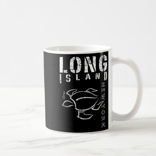 Mug Souvenir de Long Island New York (Droite)