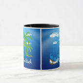 Mug Souvenir de Miami Beach la Floride (Centre)