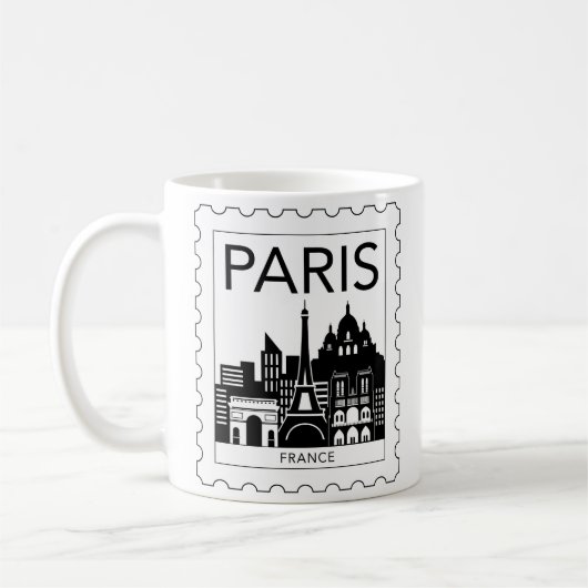 Mug souvenir de Paris (Gauche)