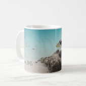 Mug Souvenir de poissons de corail dans la lagune de s (Devant gauche)