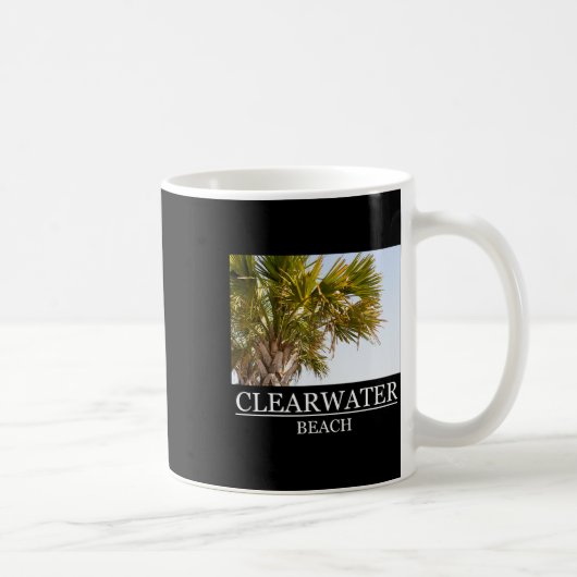 Mug Souvenir de vacances à Clearwater Beach Floride po (Droite)
