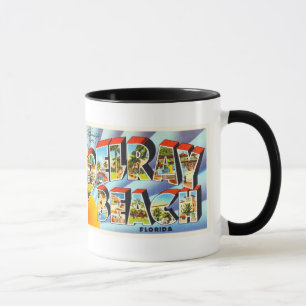 Mug Souvenir de Vintage voyage de Delray Beach la