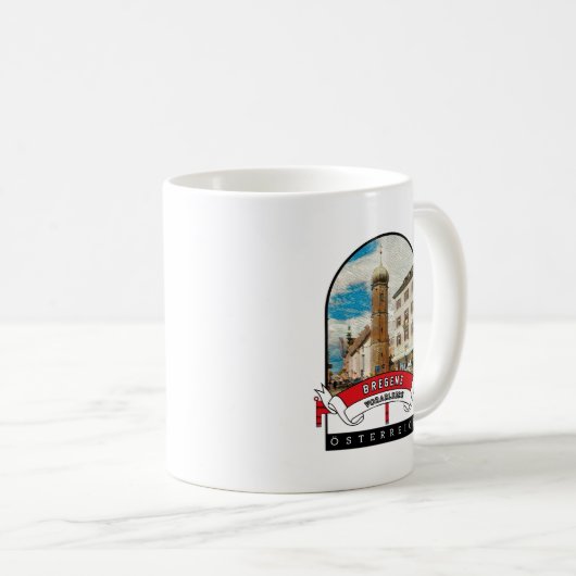 Mug Souvenir de Vorarlberg Bregenz (Devant droit)