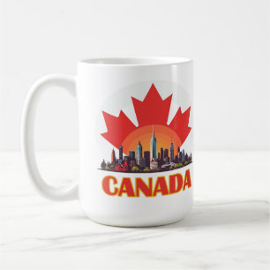 Mug Souvenir de voyage au Canada pour la destination