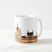 Mug Souvenir de voyage de Budapest (Devant droit)