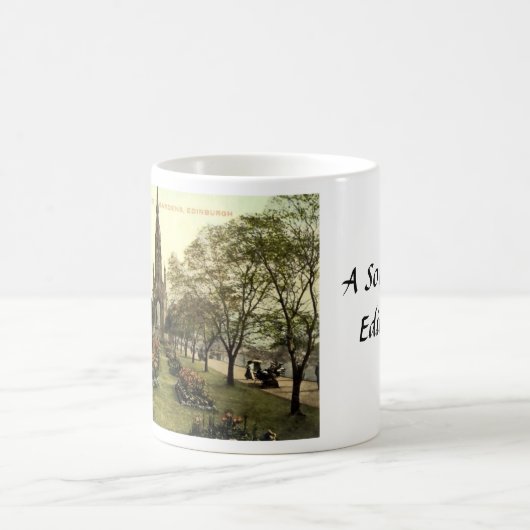 Mug Souvenir d'Édimbourg (Centre)