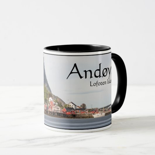 Mug Souvenir des Lofoten (Devant droit)