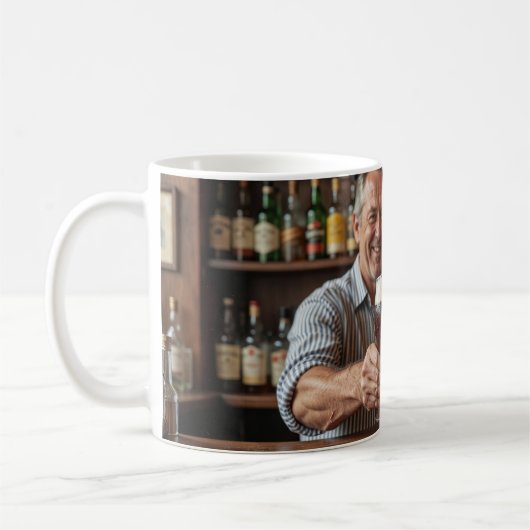 Mug Souvenir d'Hôte de Tavern Belge (Gauche)