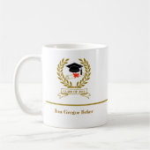 Mug Souvenir d'obtention du diplôme (Gauche)