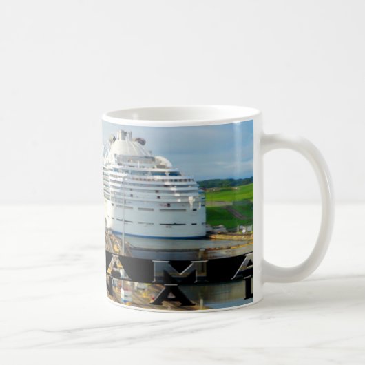 Mug Souvenir du canal de Panama (Droite)