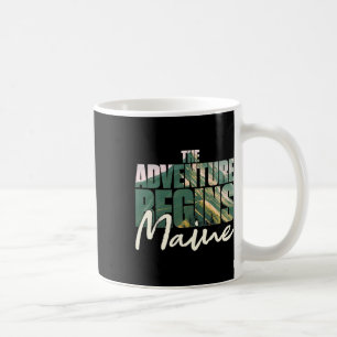 Mug Souvenir du Maine Randonnée L'aventure Commence Ca