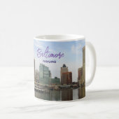 Mug Souvenir en Café de Baltimore Maryland (Devant droit)
