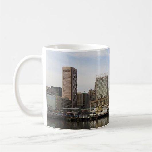 Mug Souvenir en Café de Baltimore Maryland (Gauche)