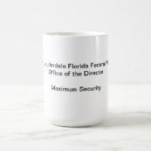 Mug Souvenir fédéral MU de prison de la Floride de (Centre)