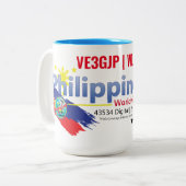 Mug souvenir-Link philippine (Devant gauche)