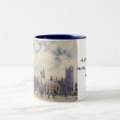 Mug souvenir - Londres, Chambres du Parlement (Centre)