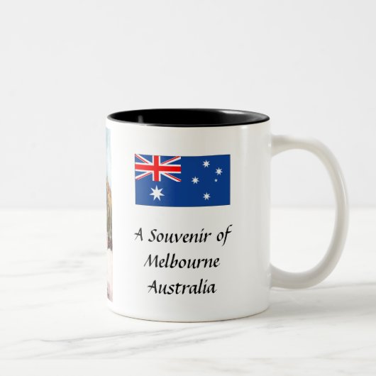 Mug souvenir - Melbourne, Australie (Droit)
